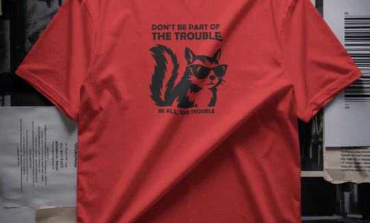 THE trouble